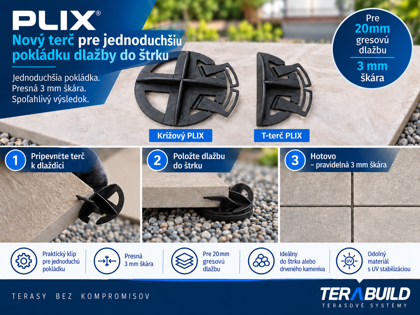 PLIX: nový terč pre jednoduchšiu pokládku dlažby do štrku