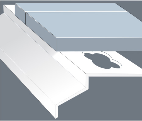 Profil balkónový AOP 40 