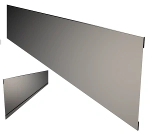 Ukončovací profil „C" | soklový profil | výška 130 mm | dĺžka 2000 mm