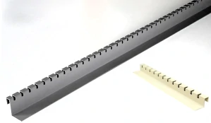 Stenová distančná lišta "disto" | Ukončovací profil k nopovej fólii | 2 m