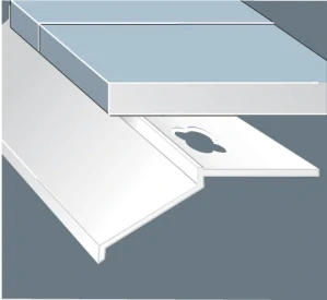 Profil balkónový AOP 32 - priamy | dľžka 2,0 m