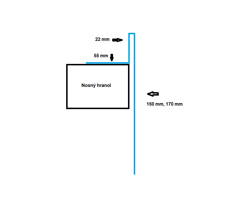 Profil na ukončenie terasy | Prechodové profily pre drevené/WPC terasy