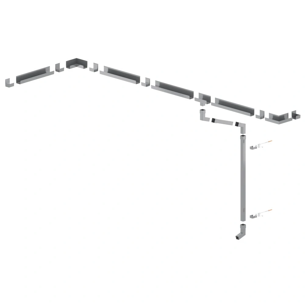 Koleno zvodovej rúry | balkónový odkvapový ŽĽAB "PR 60"