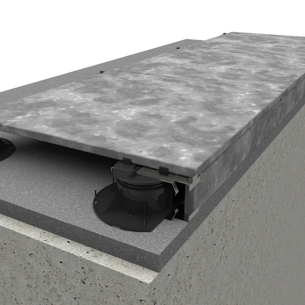 Rohový klip dolný na základňu terča