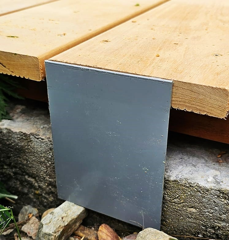 Profil na ukončenie terasy | Prechodové profily pre drevené/WPC terasy