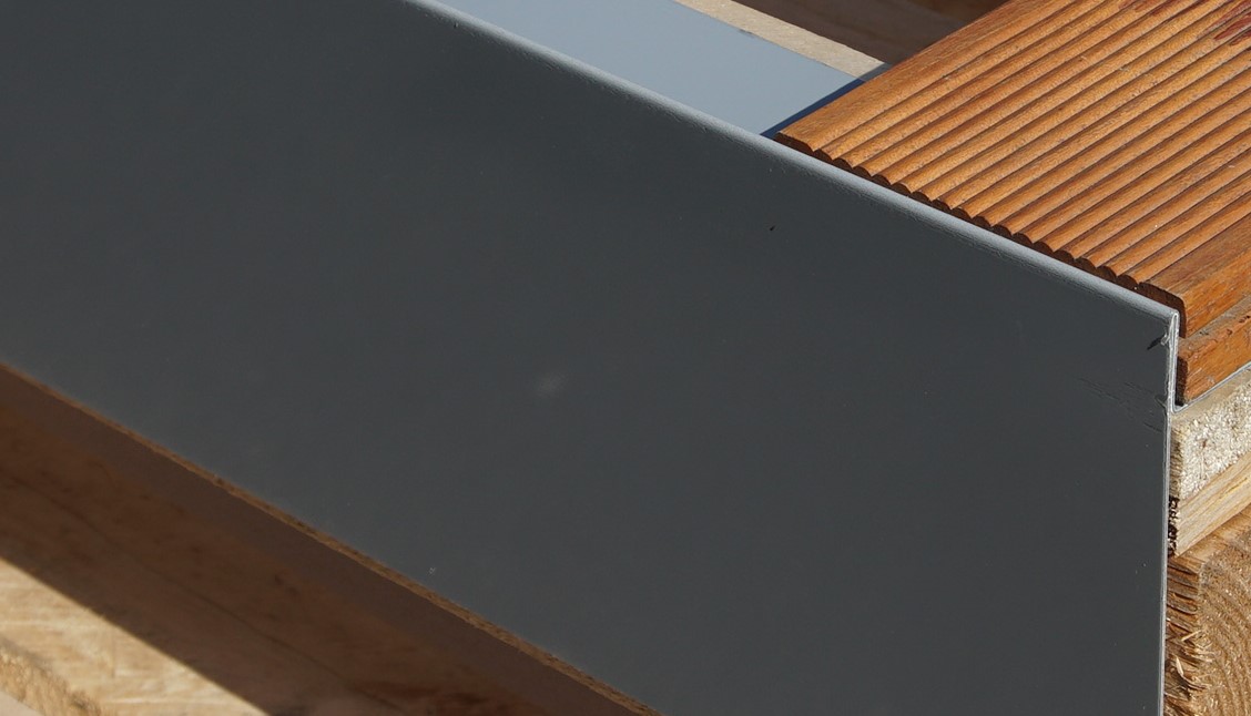 Profil na ukončenie terasy | Prechodové profily pre drevené/WPC terasy