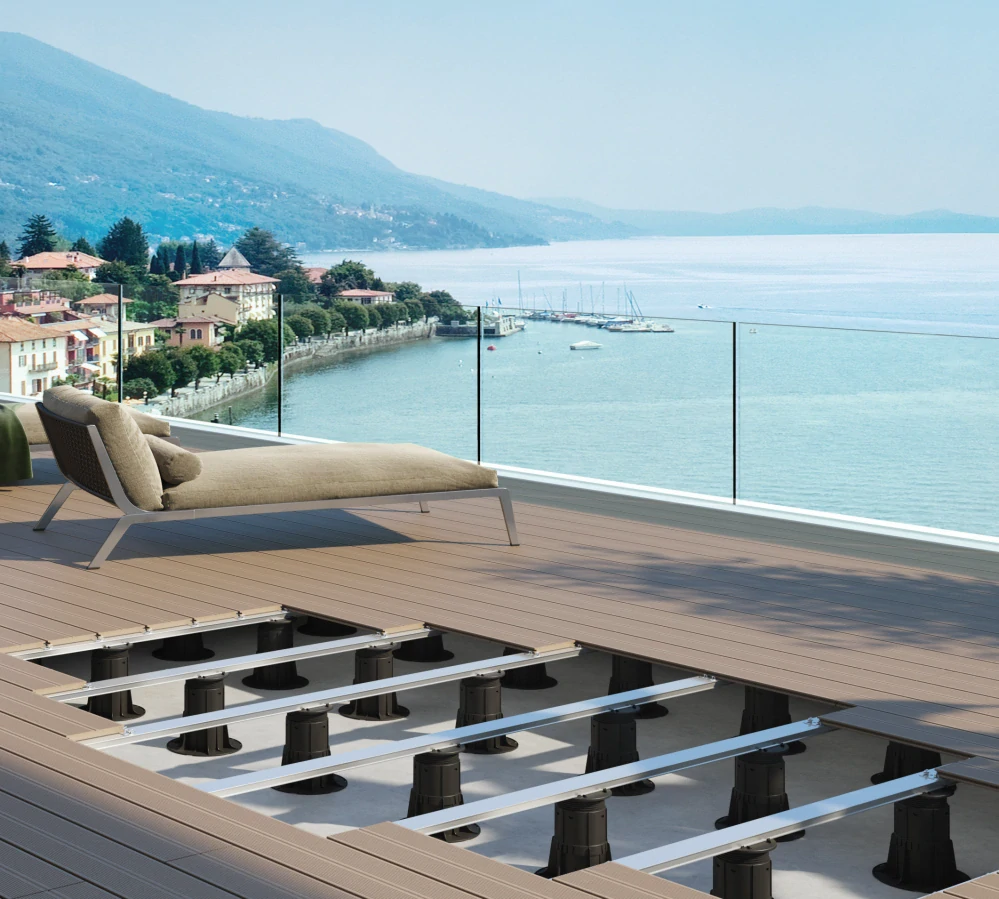 Terč pod dlažbu samonivelačný rektifikačný | H 230-330 mm