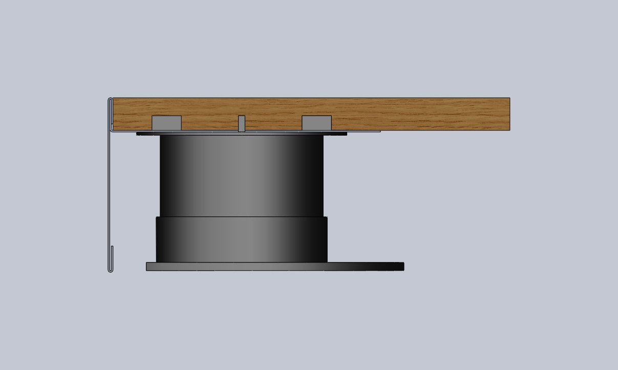 Ukončovací profil „C" | soklový profil | výška 110 mm | dĺžka 2000 mm
