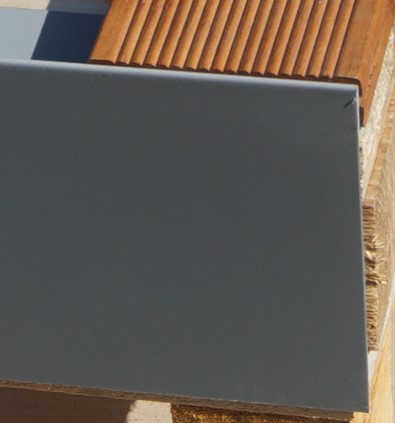 Profil na ukončenie terasy | Prechodový profil pre drevené/WPC terasy