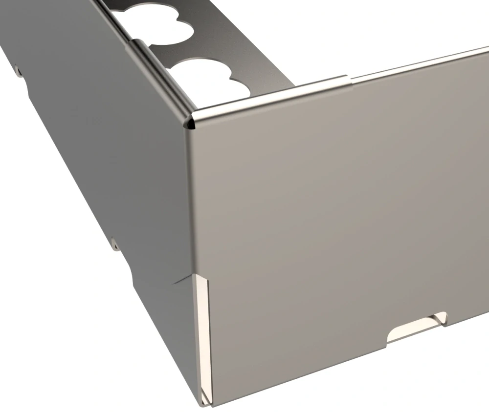 ROH k balkónovým ukončovacím profilom "L" a "C"